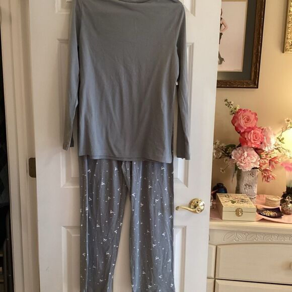 NWT. Charter Club/Macy’s Grey 2 Pc Pajama Set. Multiple Sizes - Picture 8 of 16